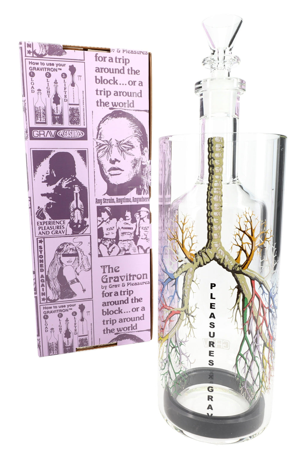 GRAV “Breathe Again” Pleasures Gravitron Gravity Bong – Limited Edition